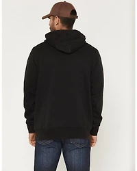 Moonshine Spirit Men's Whiskey Barrel Logo Hooded Sweatshirt