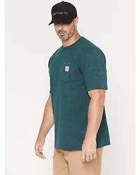 Carhartt Men's Loose Fit Heavyweight Logo Pocket Work T-Shirt