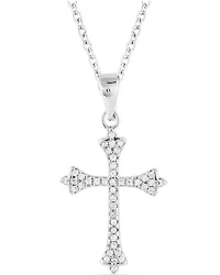 Montana Silversmiths Women's Ethereal Crystal Cross Necklace