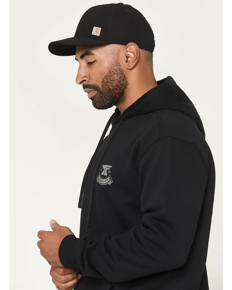 Troll Co Men's FR Haggler Graphic Hooded Sweatshirt - Big