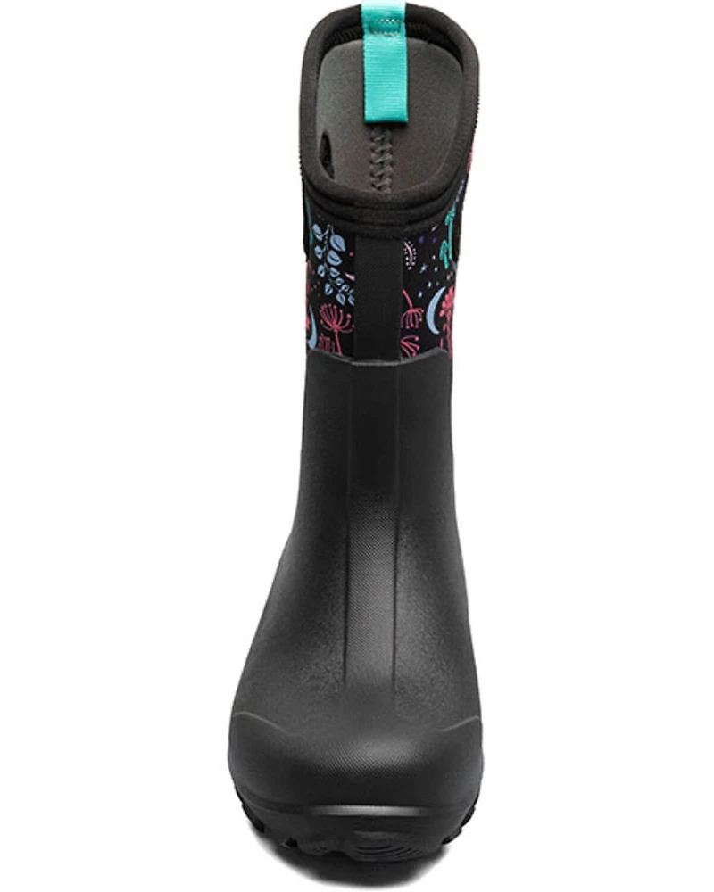 Bogs Girls' Classic Seamless Cosmic Forest Rubber Boots