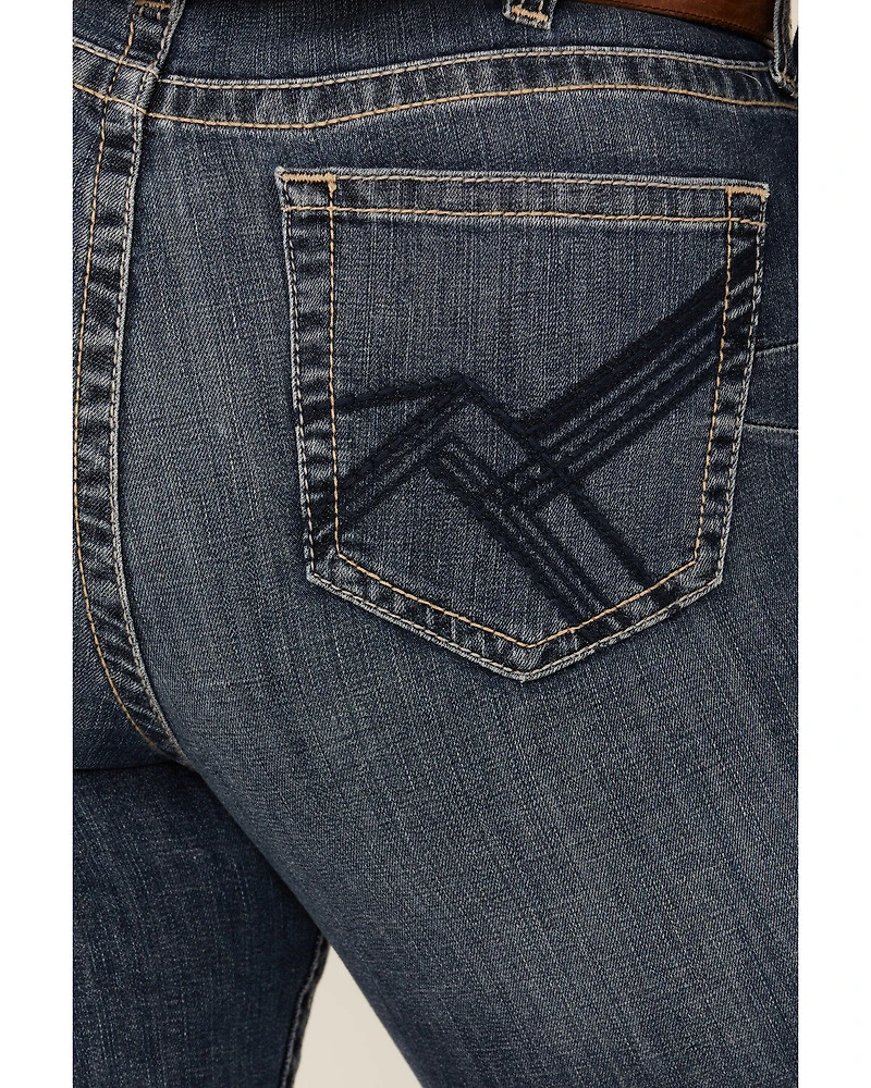 Ariat Women's Medium Wash Perfect Rise Phoebe Stretch Bootcut Jeans - Plus