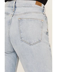 Ariat Women's Light Wash High Rise Tomboy Straight Jeans