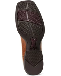 Ariat Men's Brander Leather Performance Western Boot - Broad Square Toe