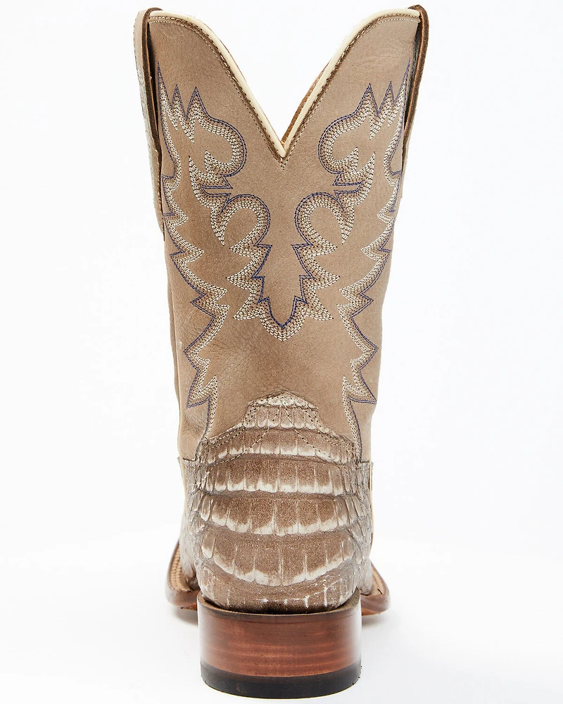 Cody James Men's Exotic Caiman Belly Western Boots - Broad Square Toe