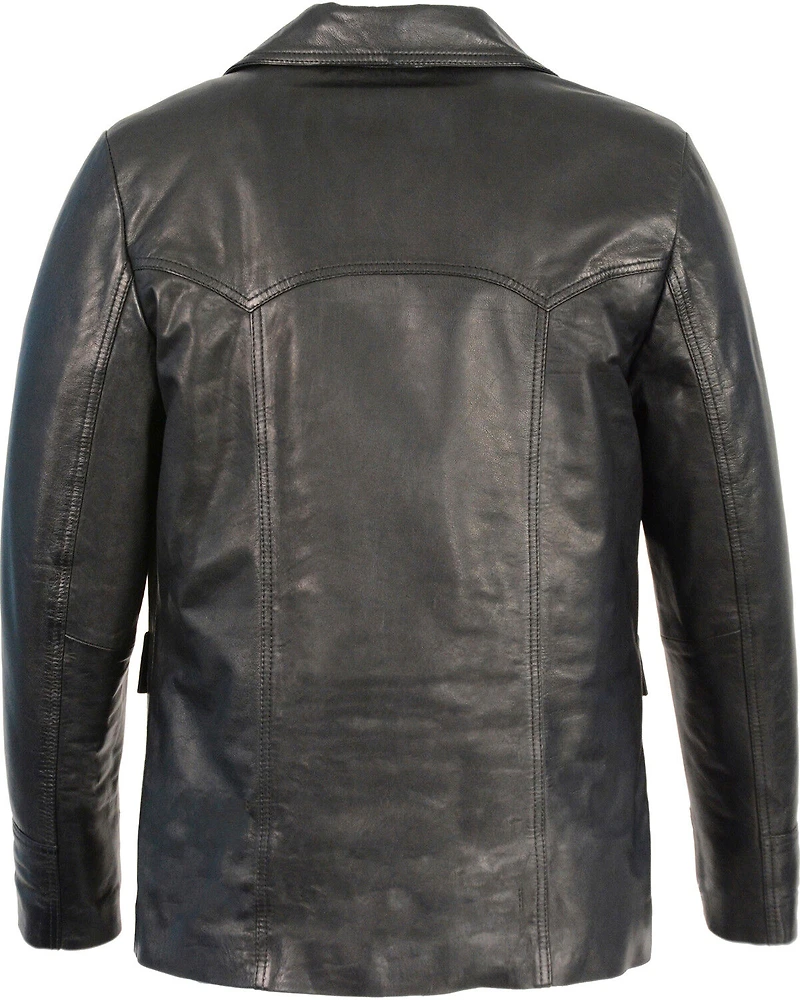 Milwaukee Leather Men's Car Coat Jacket
