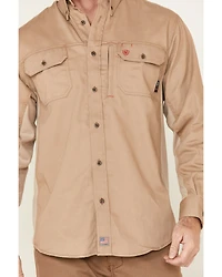 Ariat Men's FR Solid Vent Long Sleeve Work Shirt