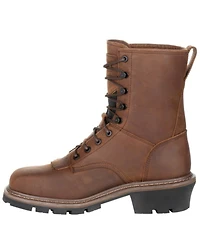Rocky Men's Waterproof Logger Boots - Soft Toe