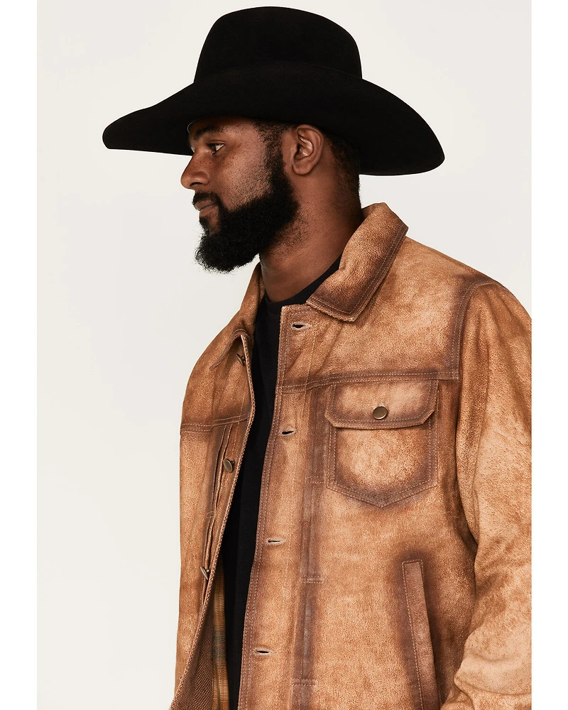 Scully Men's Solid Button Down Jacket