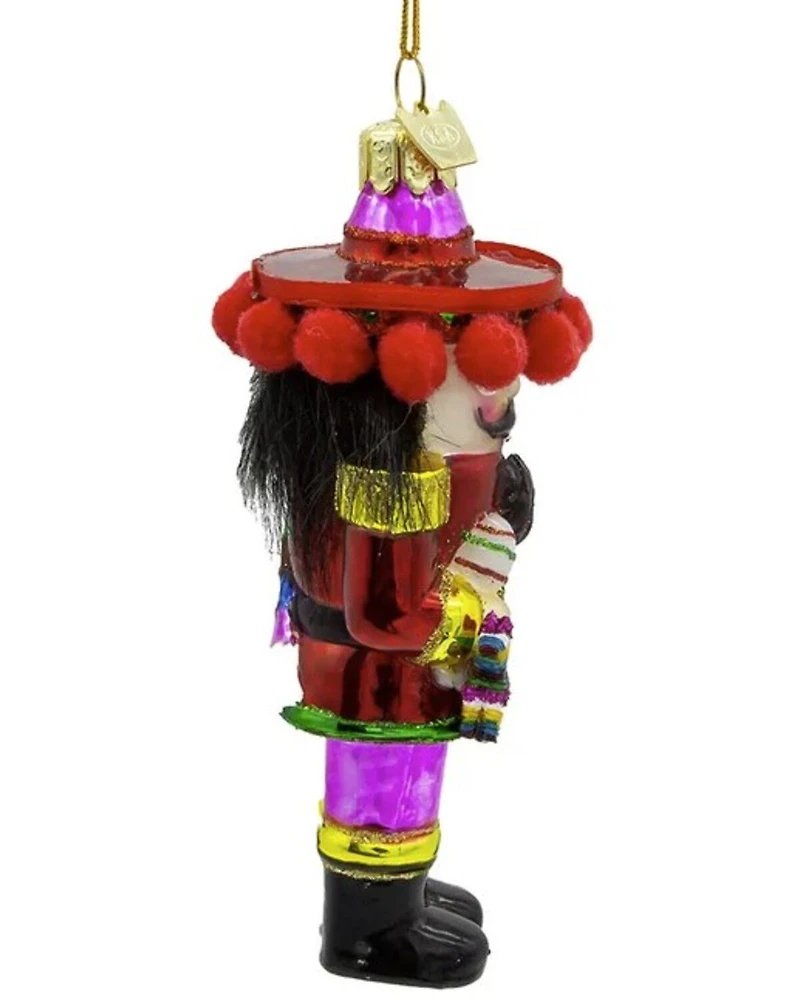 Kurt Adler Noble Gems™ Glass Mexican Nutcracker Ornament