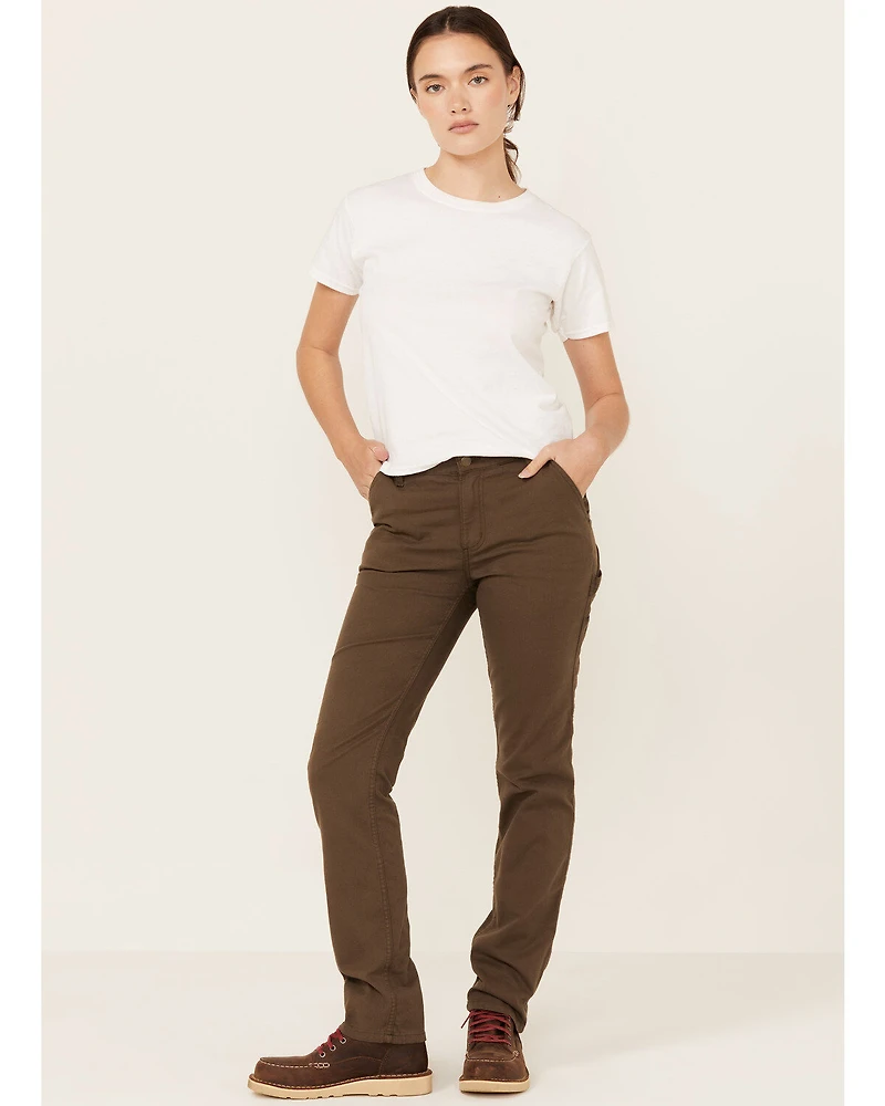 Carhartt Women's Rugged Flex® Relaxed Fit Canvas Stretch Work Pants