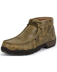 Justin Men's Cappie Electrical Hazard Driving Mocs - Steel Toe