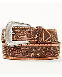Cody James Men's Floral Tooled Belt
