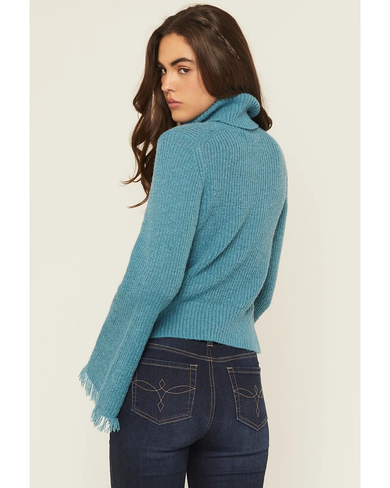 Shyanne Women's Bell Sleeve Marled Sweater