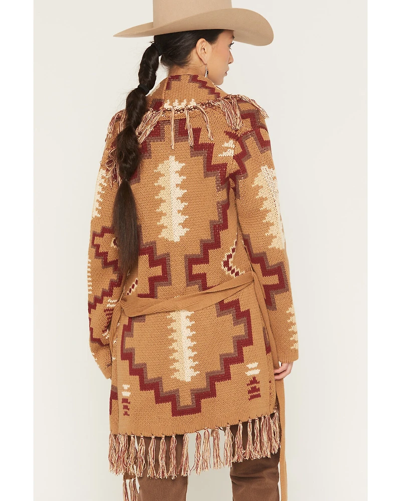 Tasha Polizzi Women's August Southwestern Print Cardigan