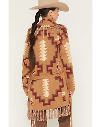 Tasha Polizzi Women's August Southwestern Print Cardigan