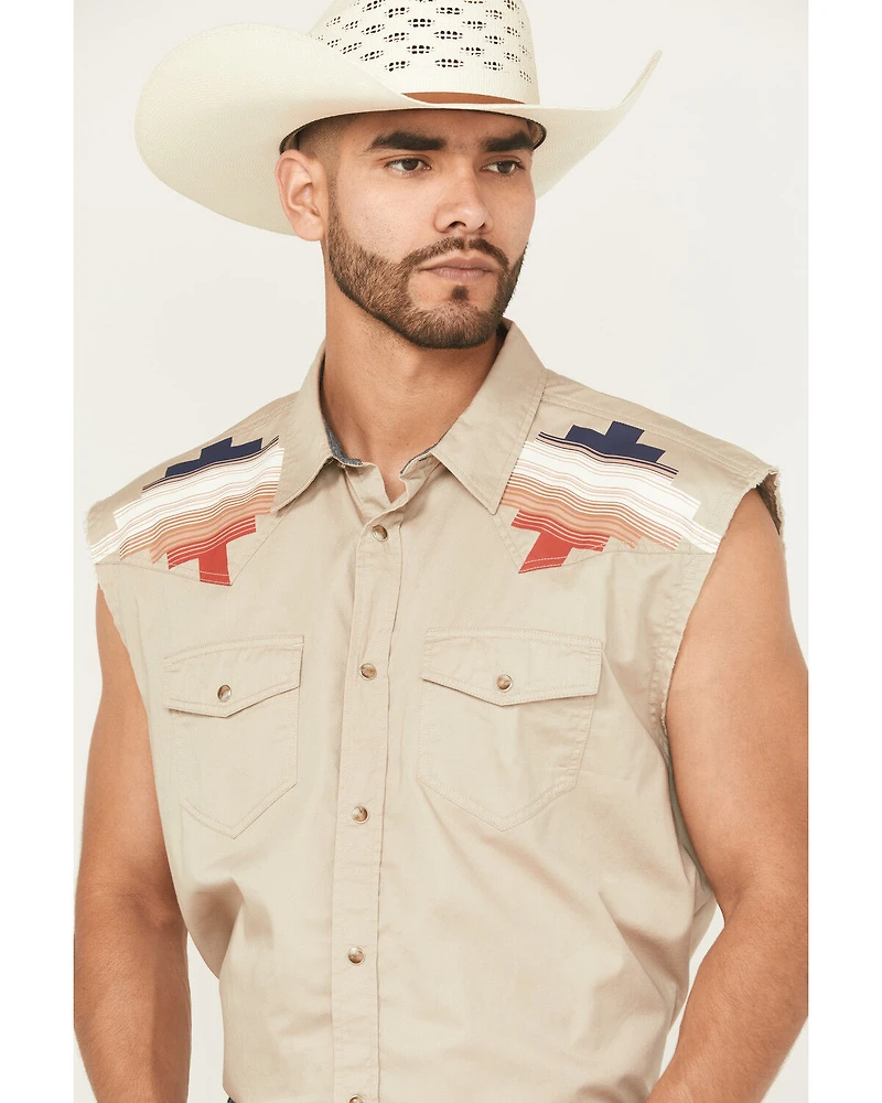 Cody James Men's Thunderbird Legends Cutoff Snap Western Shirt