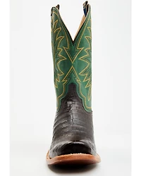 Hyer Men's Spearville Exotic Caiman Western Boots - Square Toe
