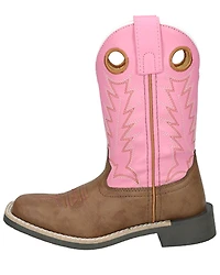 Smoky Mountain Little Girls' El Paso Western Boots - Broad Square Toe