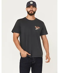 Brixton Men's Keller Eagle Short Sleeve Graphic T-Shirt