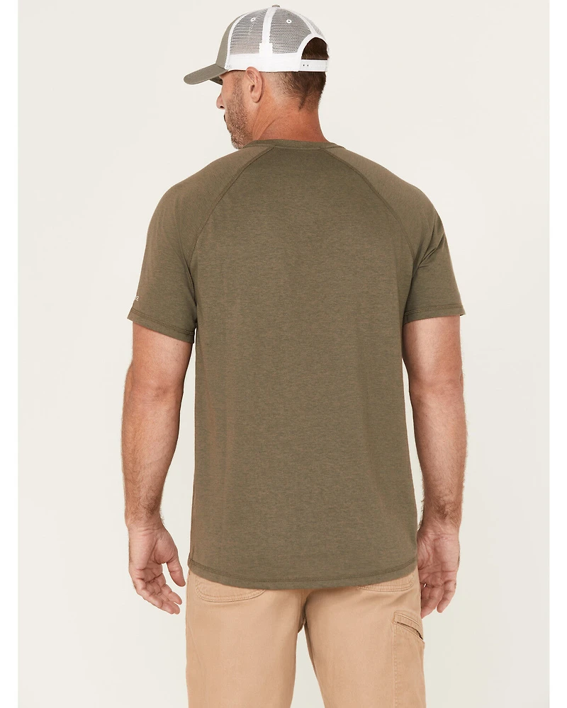Carhartt Men's Force Relaxed Midweight Logo Pocket Work T-Shirt