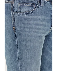 Cody James FR Men's Clover Leaf Wash Slim Straight 5-Pocket Stretch Jeans