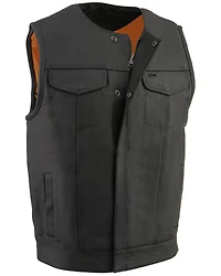 Milwaukee Leather Men's Cool-Tec Concealed Carry Motorcycle Club Style Vest