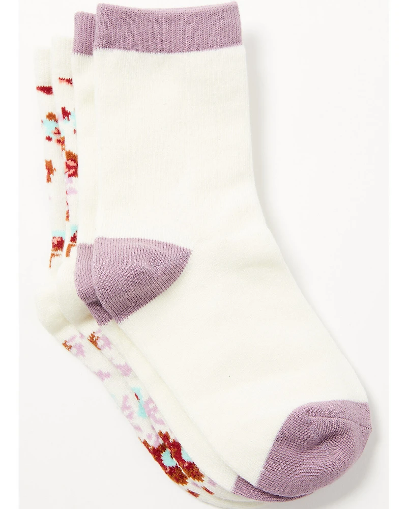 Shyanne Girls' Crew Socks - 2 Pack