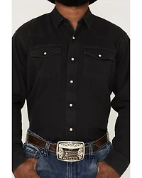 Ariat Men's Jurlington Retro Solid Pearl Snap Western Shirt