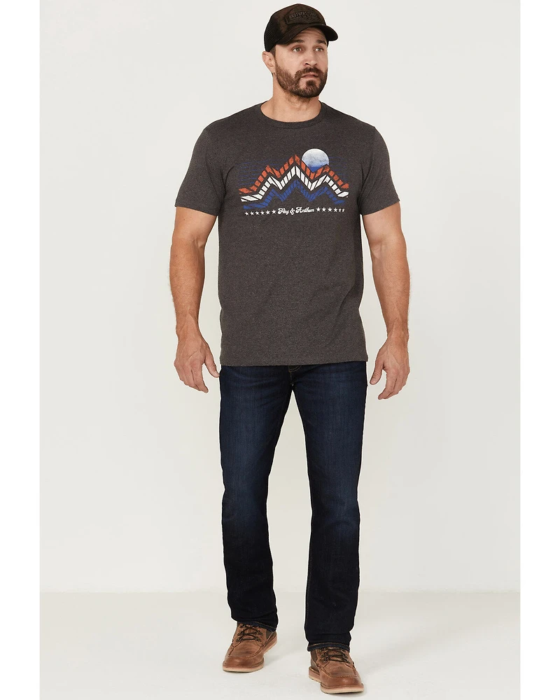 Flag & Anthem Men's Mountains Americana Graphic T-Shirt
