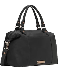American West Cow Town Large Convertible Zip Top Satchel