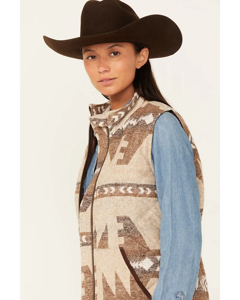 Outback Trading Co Women's Boot Barn Exclusive Southwestern Print Tennessee Vest
