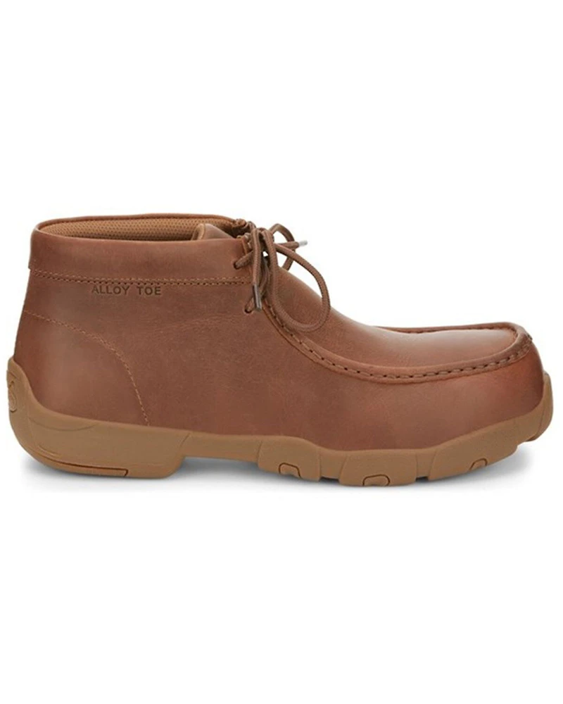 Justin Men's Cappie Cowhide Leather Shoe - Alloy Toe