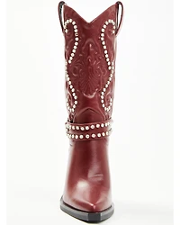 Azalea Wang Women's Umbra Embellished Boots - Snip Toe