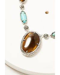 Shyanne Women's Americana Multi-Stone Jewelry Set - 2 Piece