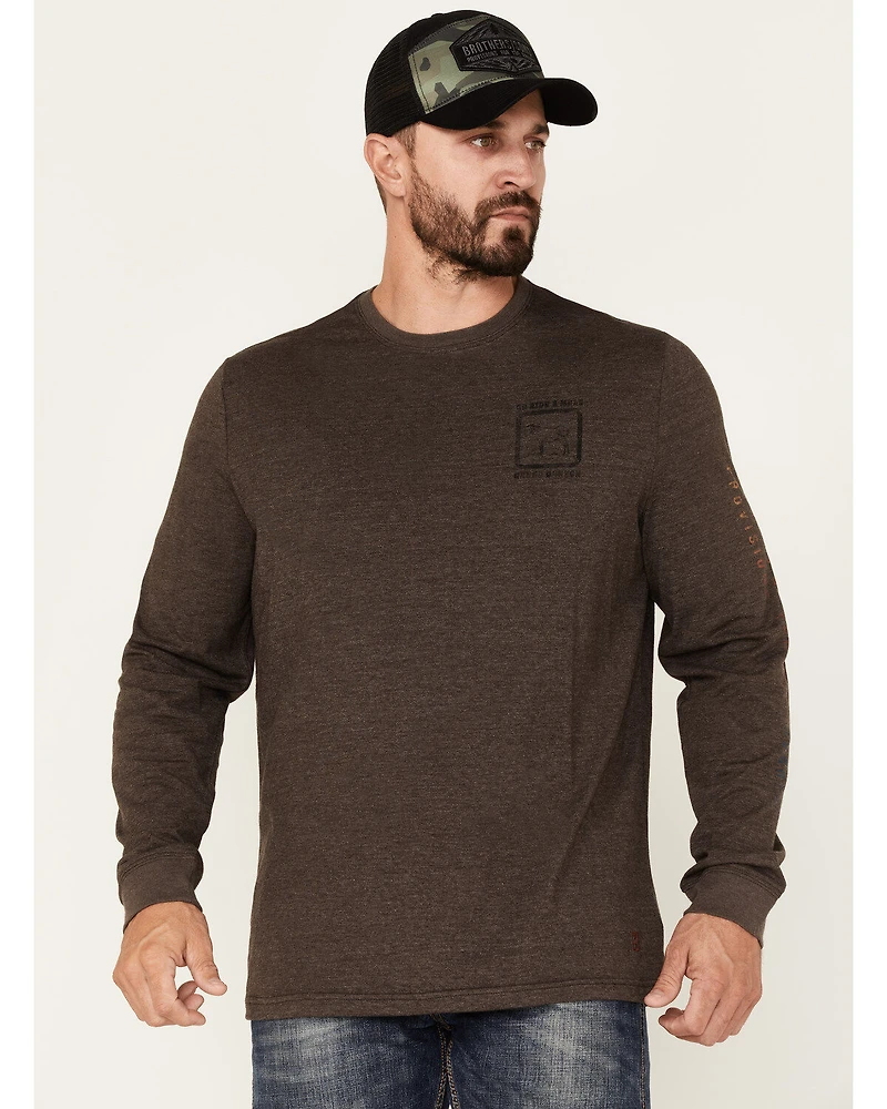 Brothers and Sons Men's Ride A Mule Long Sleeve T-Shirt
