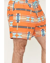 Panhandle Men's Southwestern Print Stretch Board Shorts