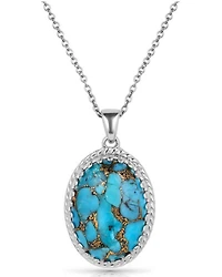Montana Silversmiths Women's Wisdom Of The West Turquoise Necklace