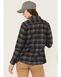 Ariat Women's Rebar Flannel DuraStretch Long Sleeve Button-Down Work Shirt