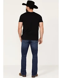 Wrangler Retro Men's Holsteiner Dark Wash Slim Boot Stretch Denim Jeans