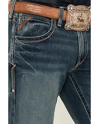 Ariat Men's M5 Gulch Medium Wash Low Rise Straight Denim Jeans