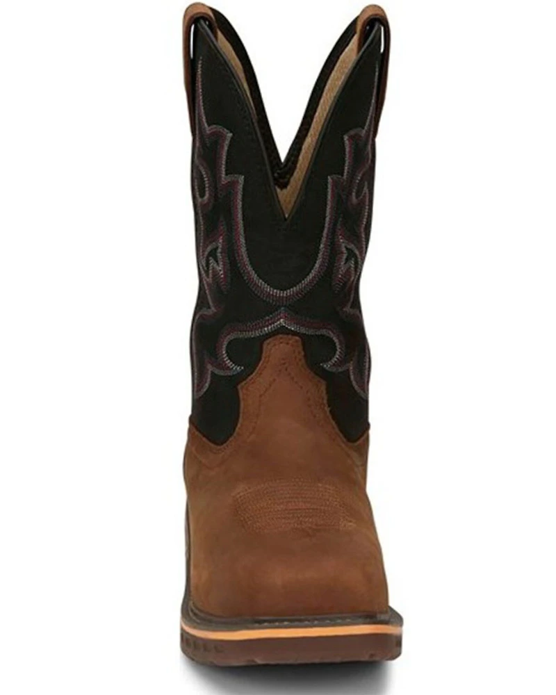 Justin Men's Resistor Western Work Boots - Composite Toe