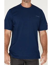 Hawx Men's Eagle Short Sleeve Graphic Work Shirt