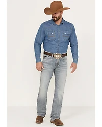 RANK 45® Men's Wild Horse Stackable Straight Stretch Denim Jeans