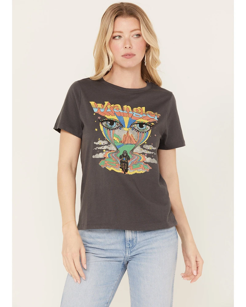 Wrangler Women's Country Roads Graphic Tee