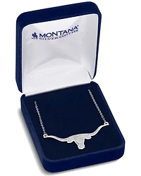 Montana Silversmiths Women's Out West Longhorn Necklace