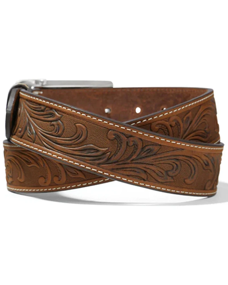 Tony Lama Men's Stockyard Leather Belt