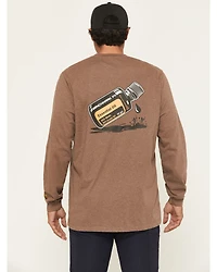 Benchmark FR Men's Essential Oils Long Sleeve Graphic Work T-Shirt