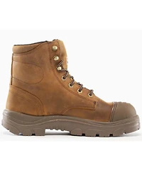 Steel Blue Men's 6" Argyle Scuff Lace-Up Work Boots - Toe
