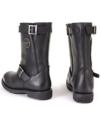 Milwaukee Leather Women's 11" Classic Engineer Motorcycle Boots - Round Toe
